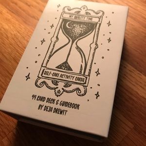 My Quality Time Self Care Activity Deck
